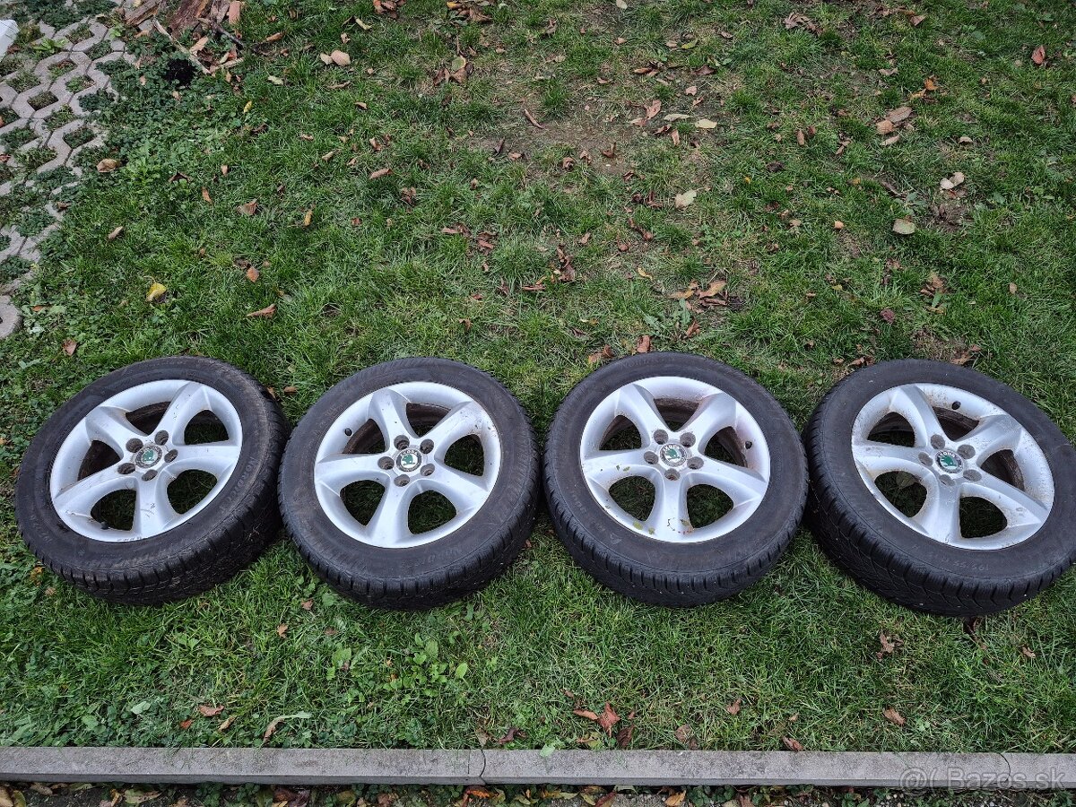 Elektrony Škoda 5x100r15 - 2