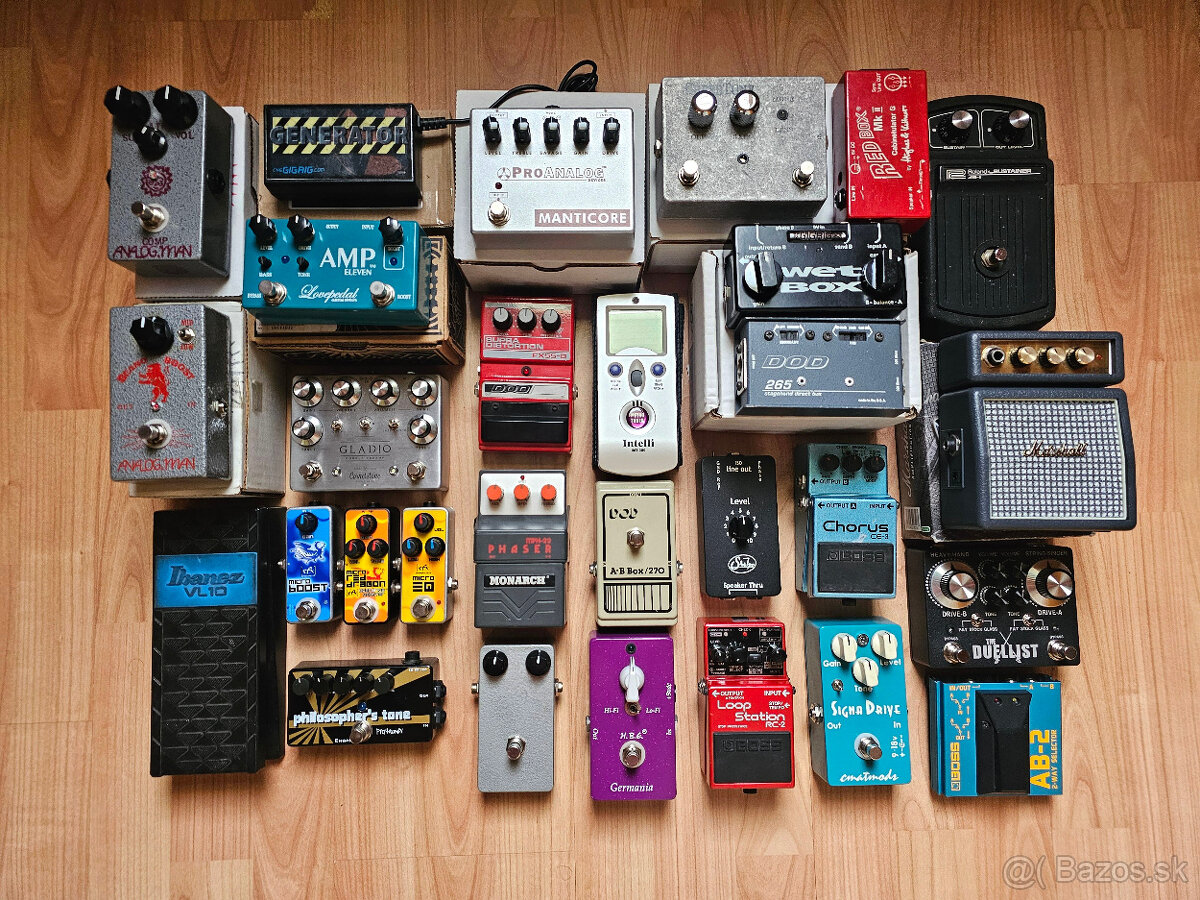 Gitarové a basové efekty - 2