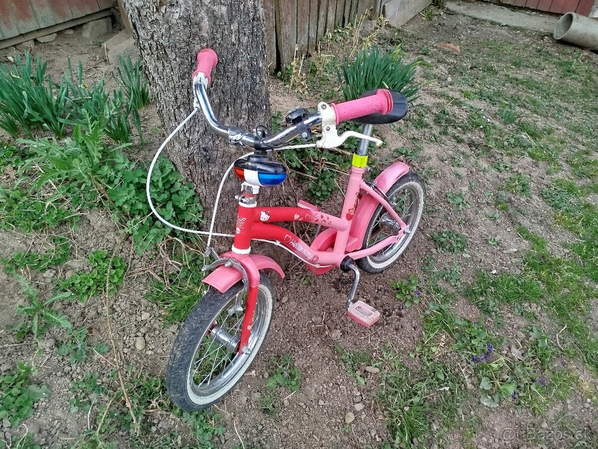 Dievčenský bicykel veľkosť 14 - 2