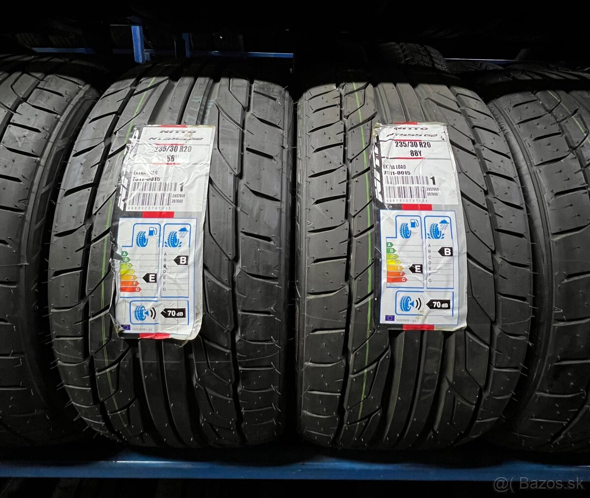 Letné pneumatiky nitto 235/30R20 - 2