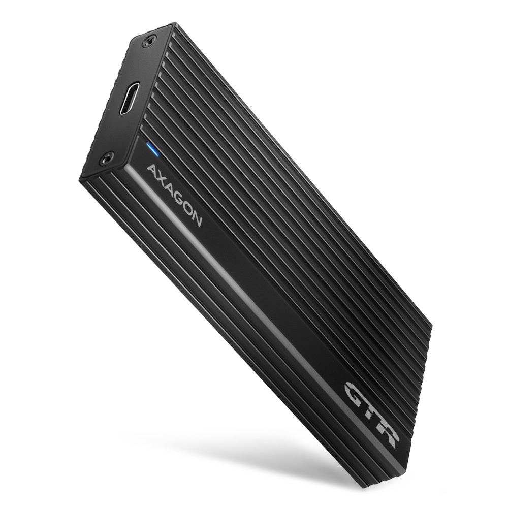 AXAGON EEM2-GTR, M.2 NVMe THIN RIB box - 2