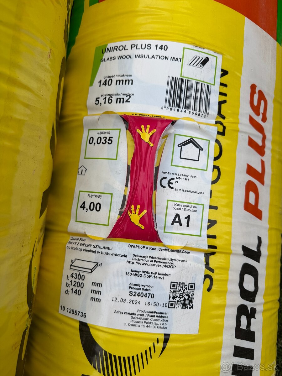 ISOVER UNIROL PLUS sklená vata - 2