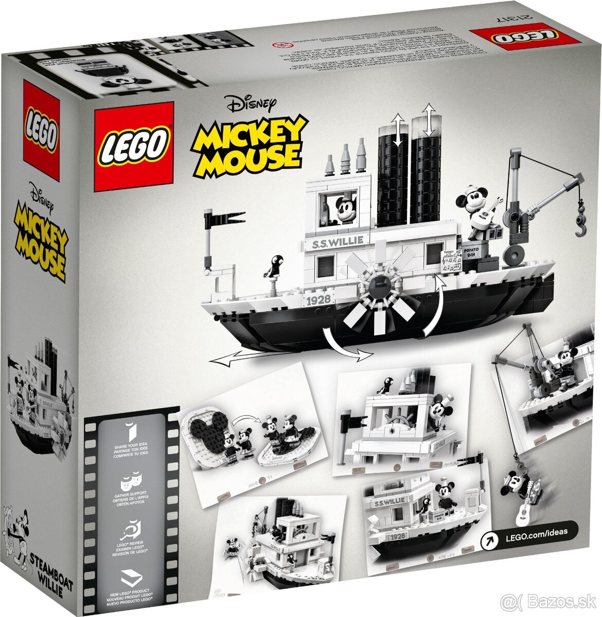 LEGO Ideas 21317 - Steamboat Willie - 2