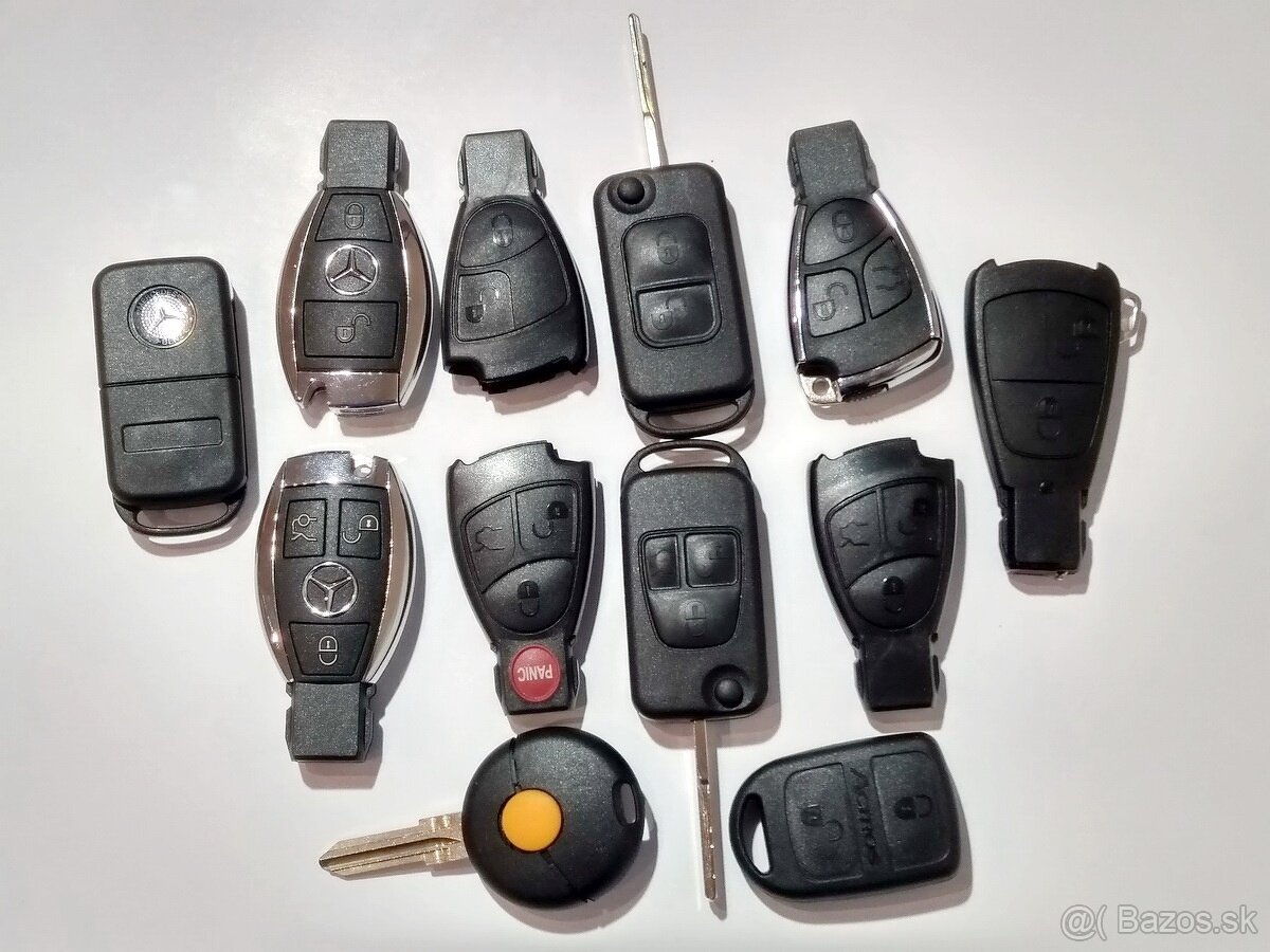 Mercedes smart kryt kluča autokľuč obal - 2
