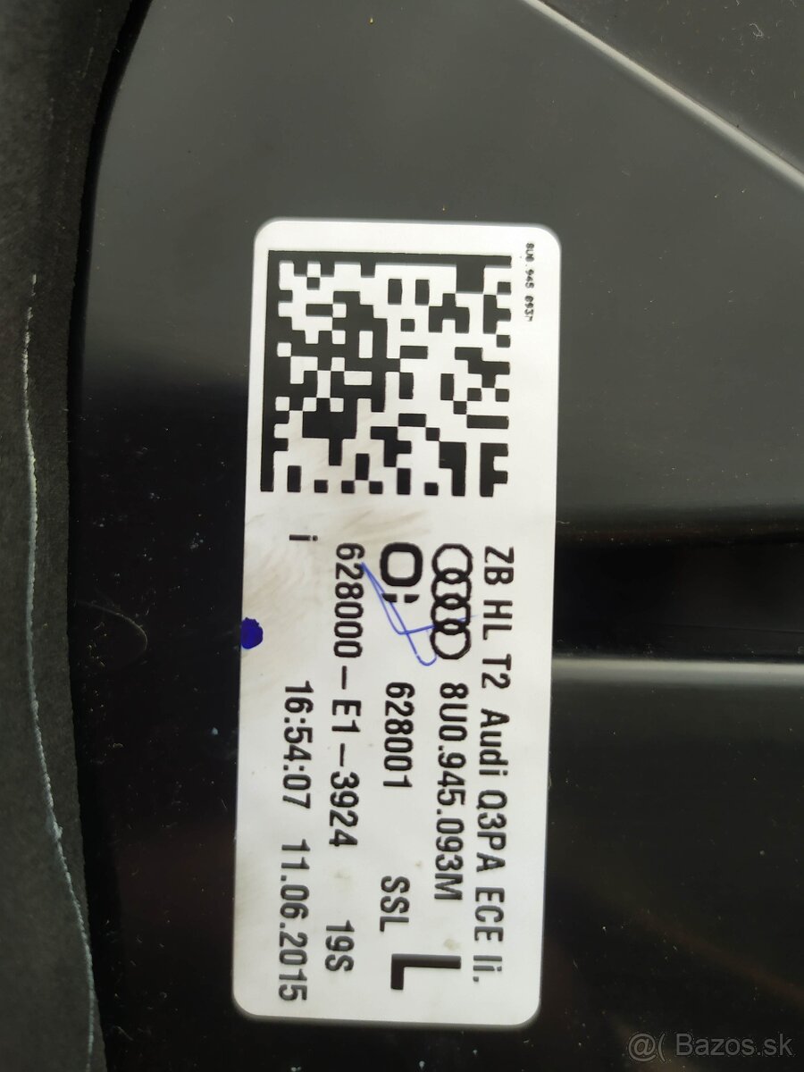 audi q3 zadne lave svetlo - 2
