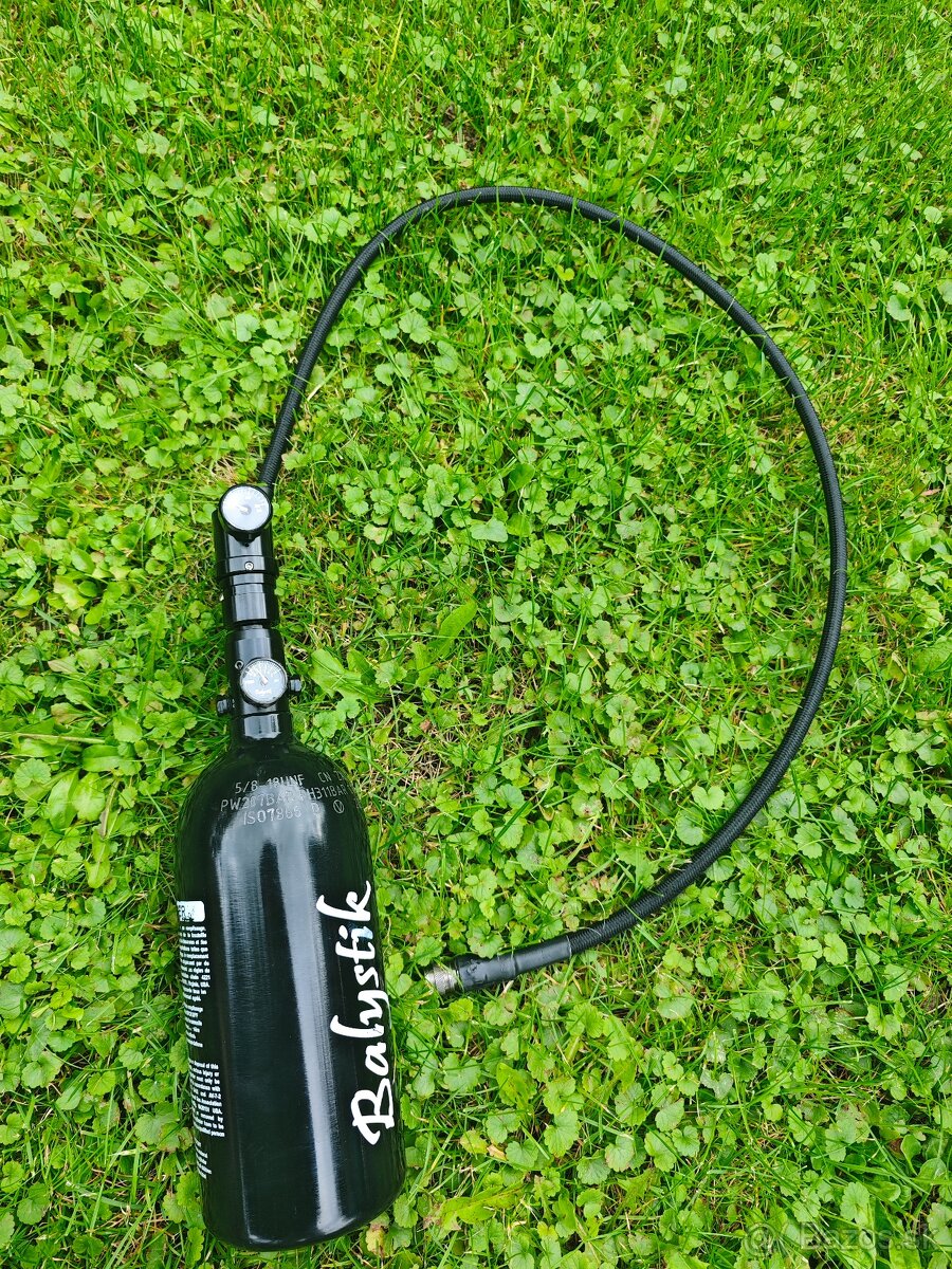 Airsoft hpa set regulátor s hadicou - 2