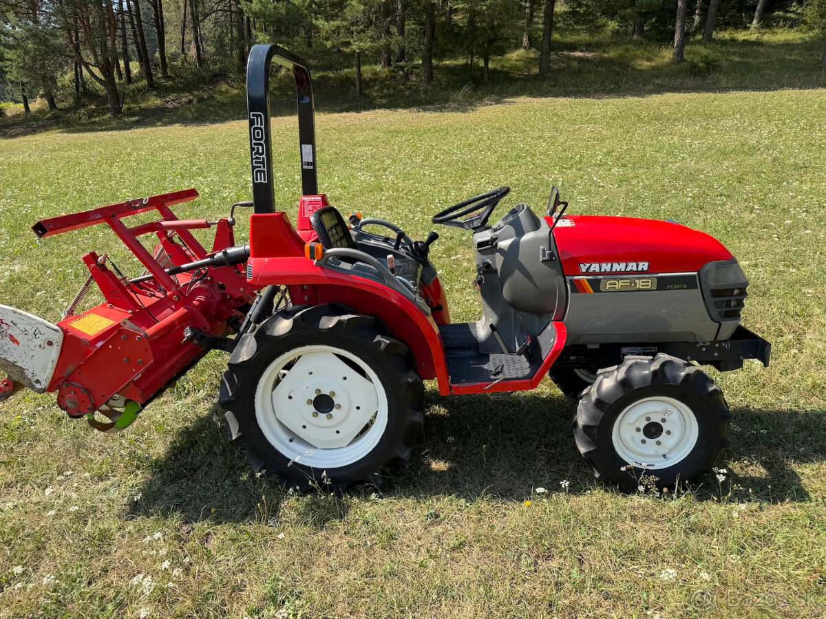 Predám Japonský malotraktor Yanmar AF18 4×4 - 2