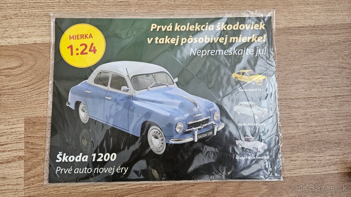 Model Škoda 1200, mierka 1:24 - 2