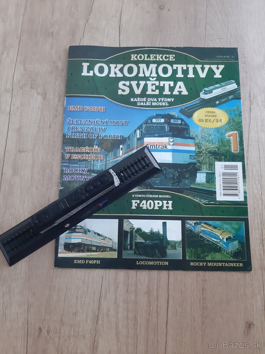 Lokomotívy sveta + časopis v ČR - 2