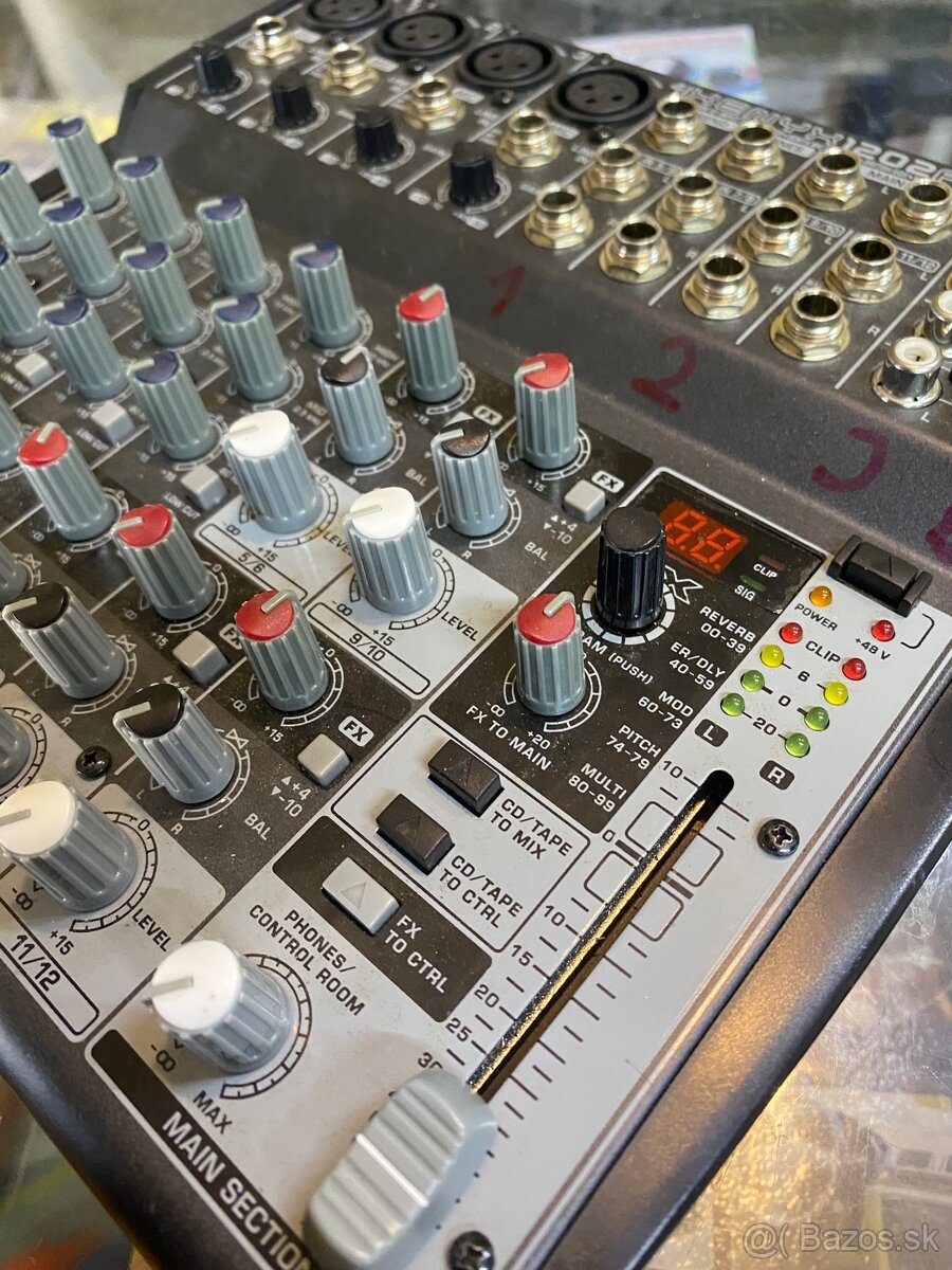 Mix pult behringer xenix 1202fx. 80€ - 2