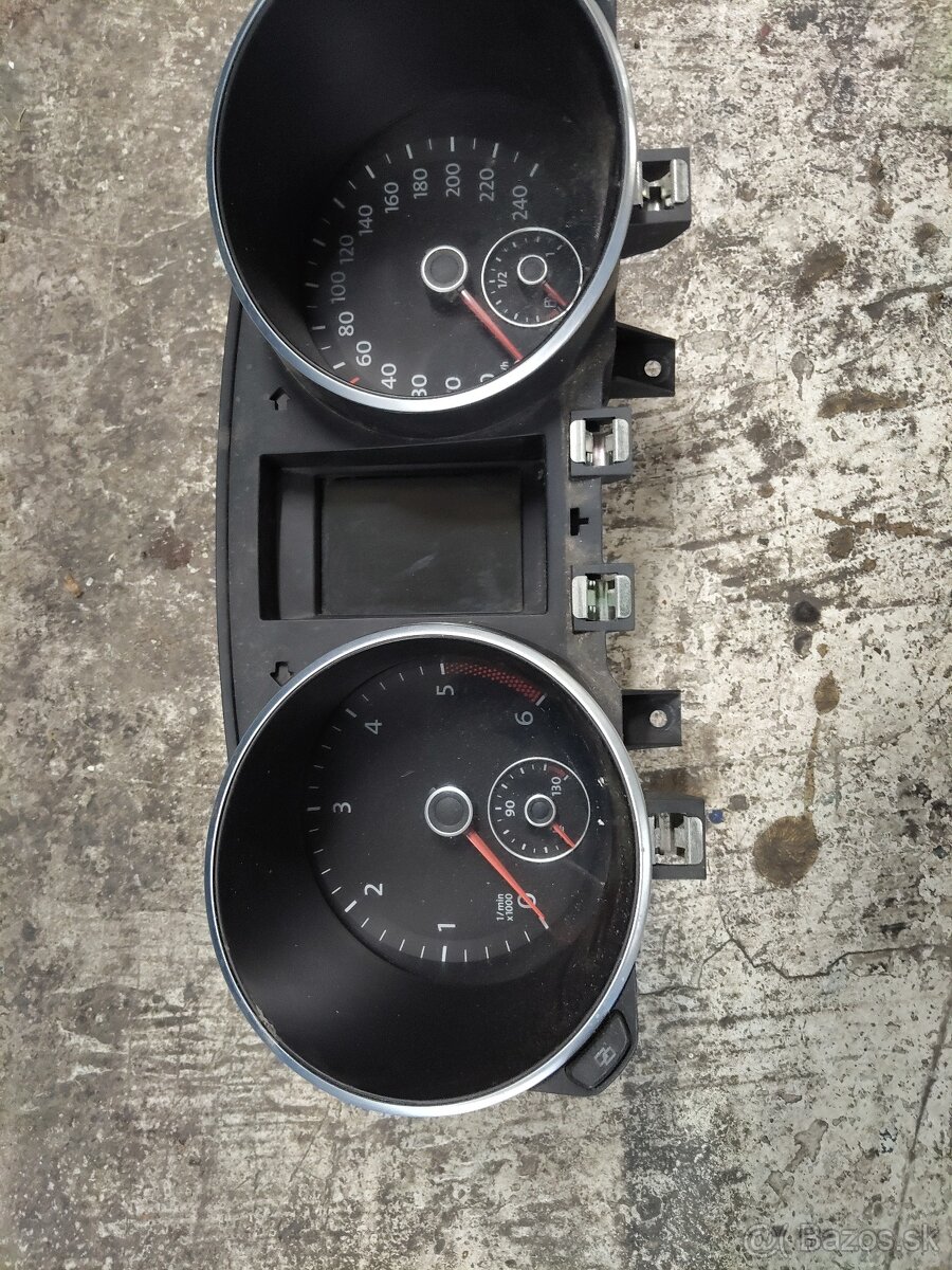 Golf 6 tachometer-budiky - 2
