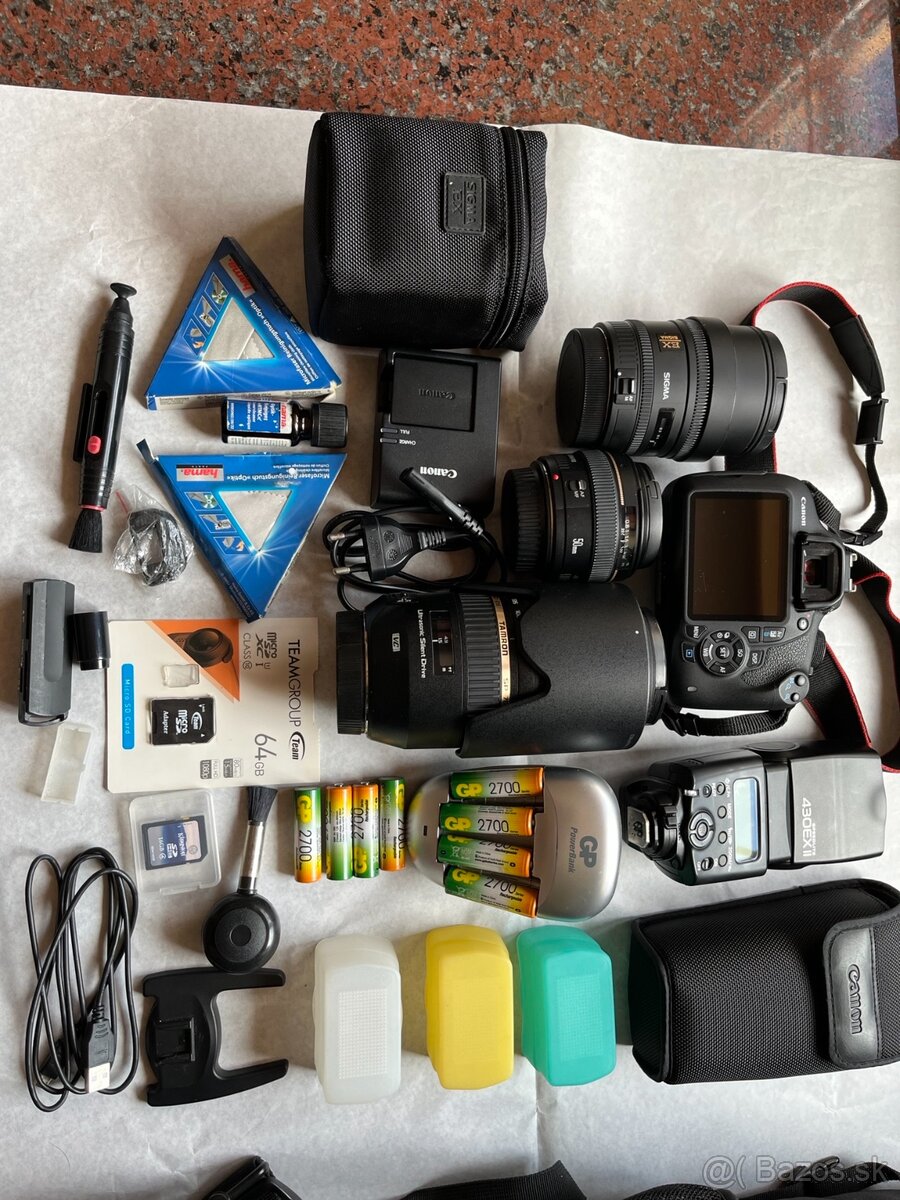 CANON – EOS 1200D + 3 OBJEKTÍVY + PRÍSLUŠENSTVO - 2