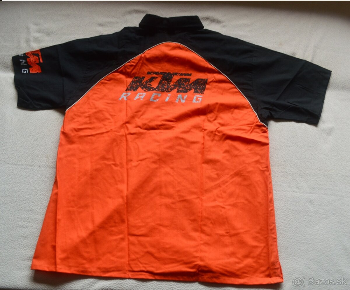 KTM kvalitná polokosela oranžová cierna - 2