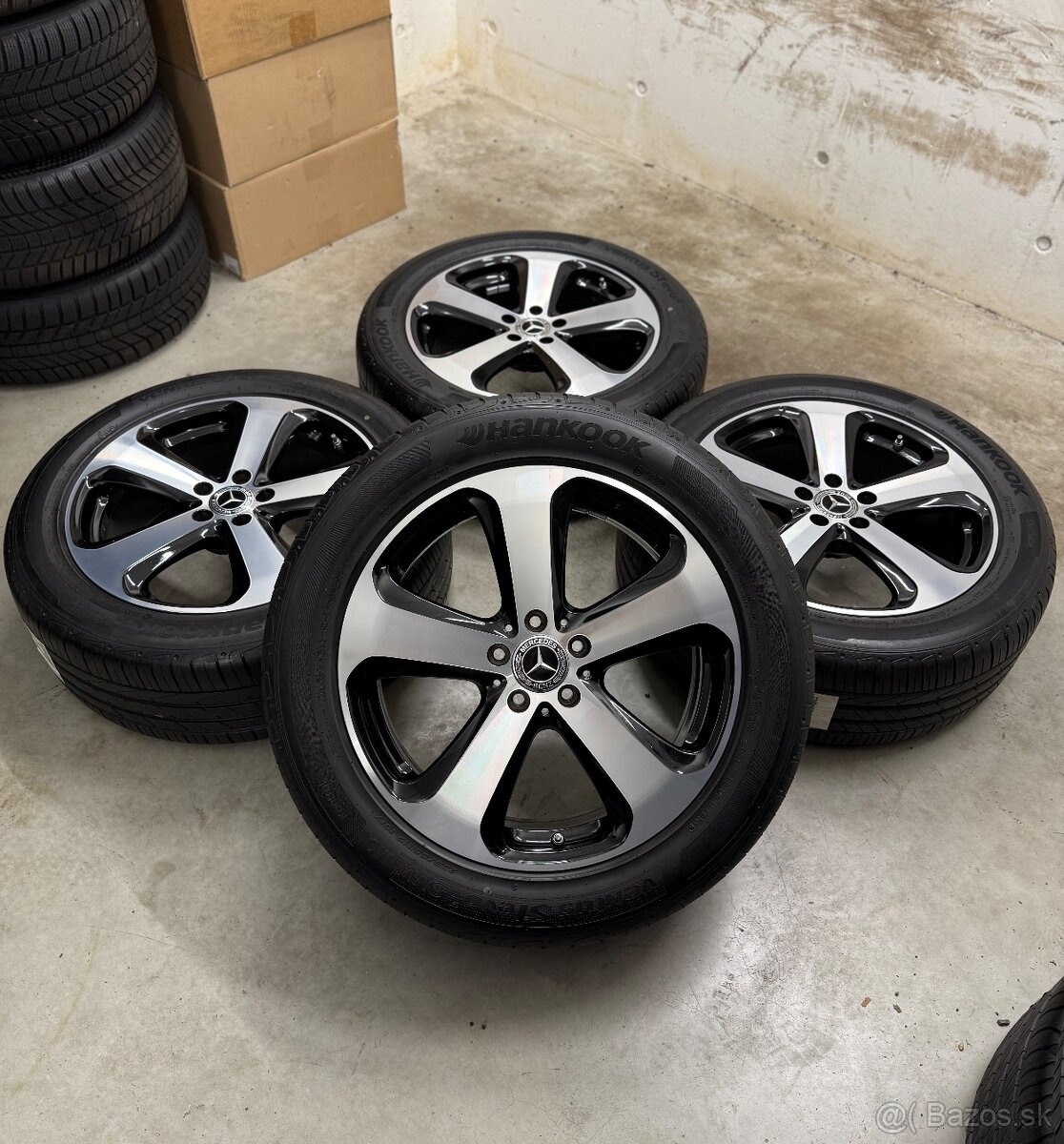Letná sada 5x112 R19 , 235/55/19 Mercedes Benz GLC X253 C253 - 2