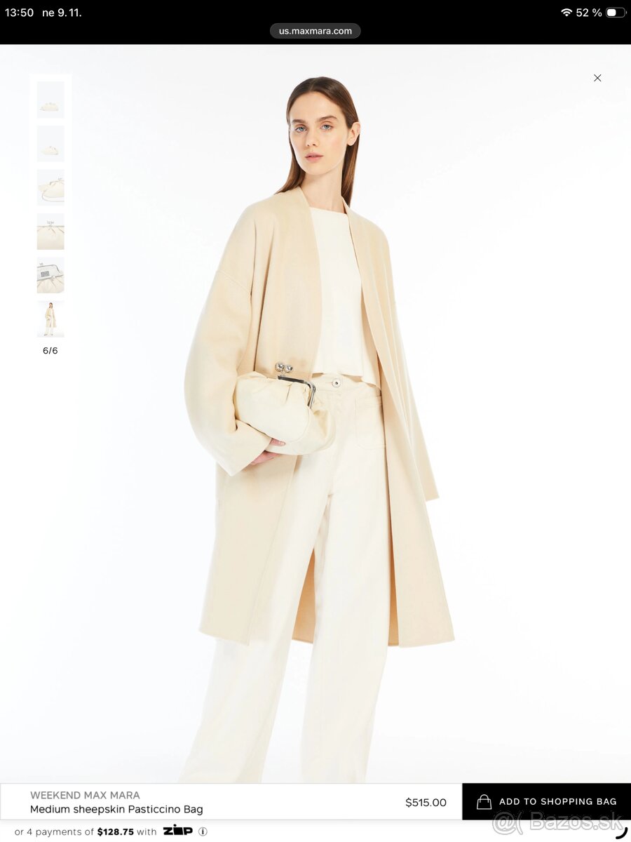 Luxusna kabelka Max Mara weekend pasticcino - 2
