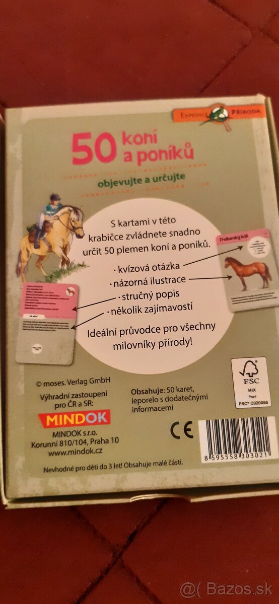 50 koní a poníkov - poznávacia hra MindOK - 2