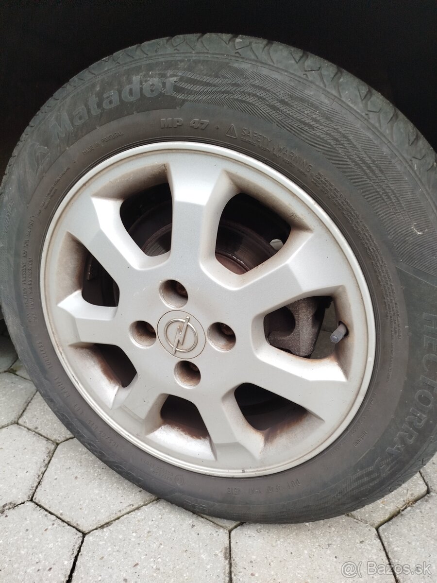 Hliníkové disky Opel, 4 skrutky - 2