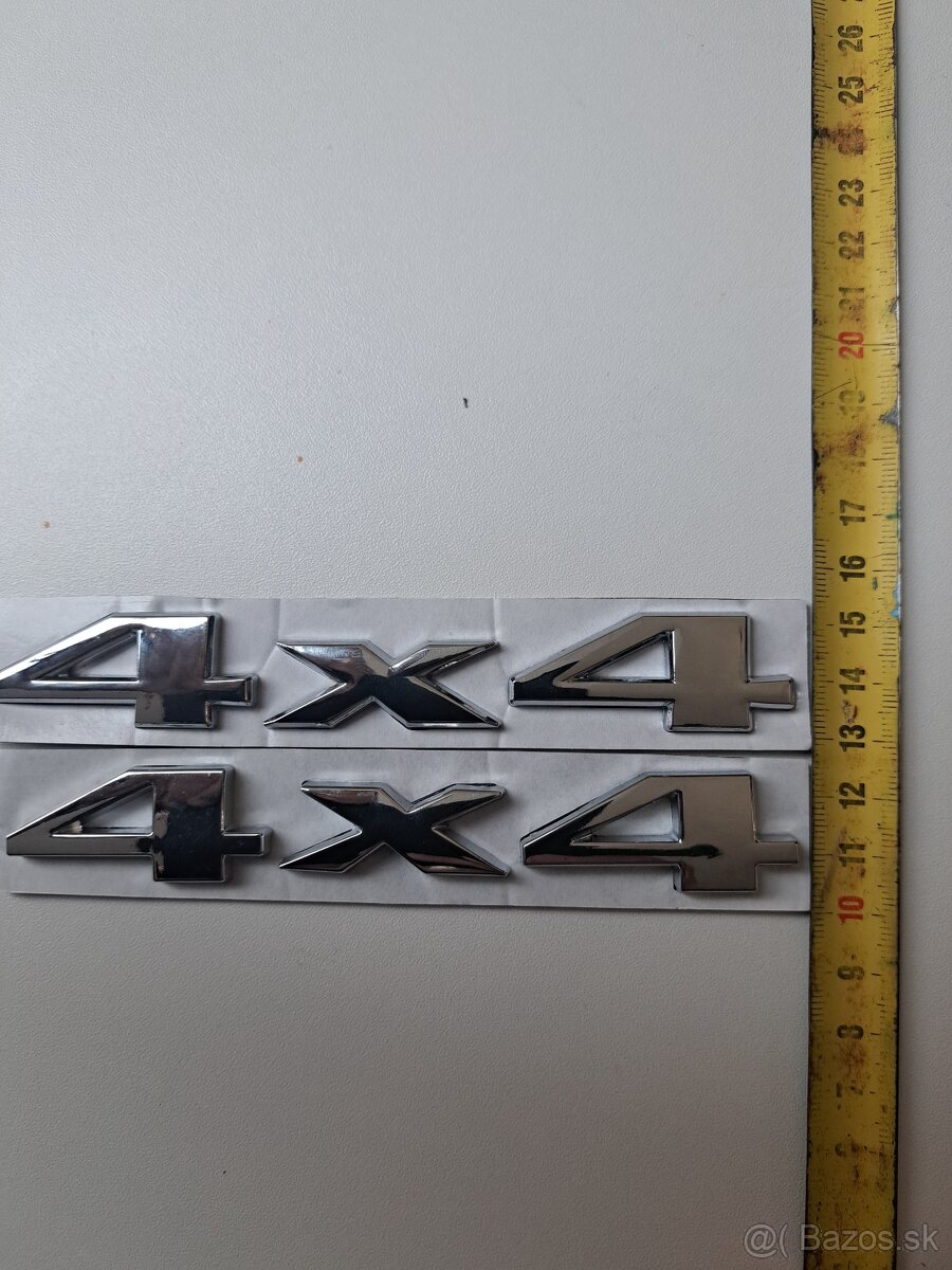 Nalepka chrómová - 2