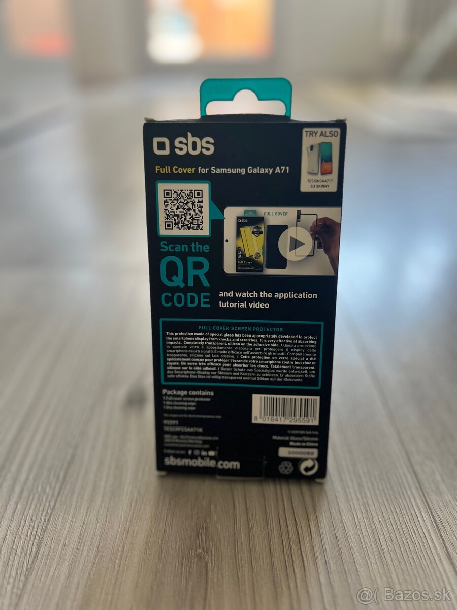 Ochrane sklo Samsung Galaxy A71 - 2