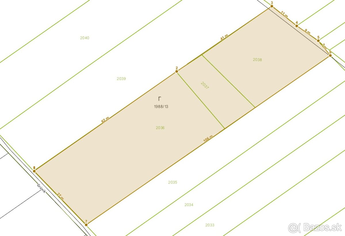 Predám stavebny pozemok v Lokci - 2