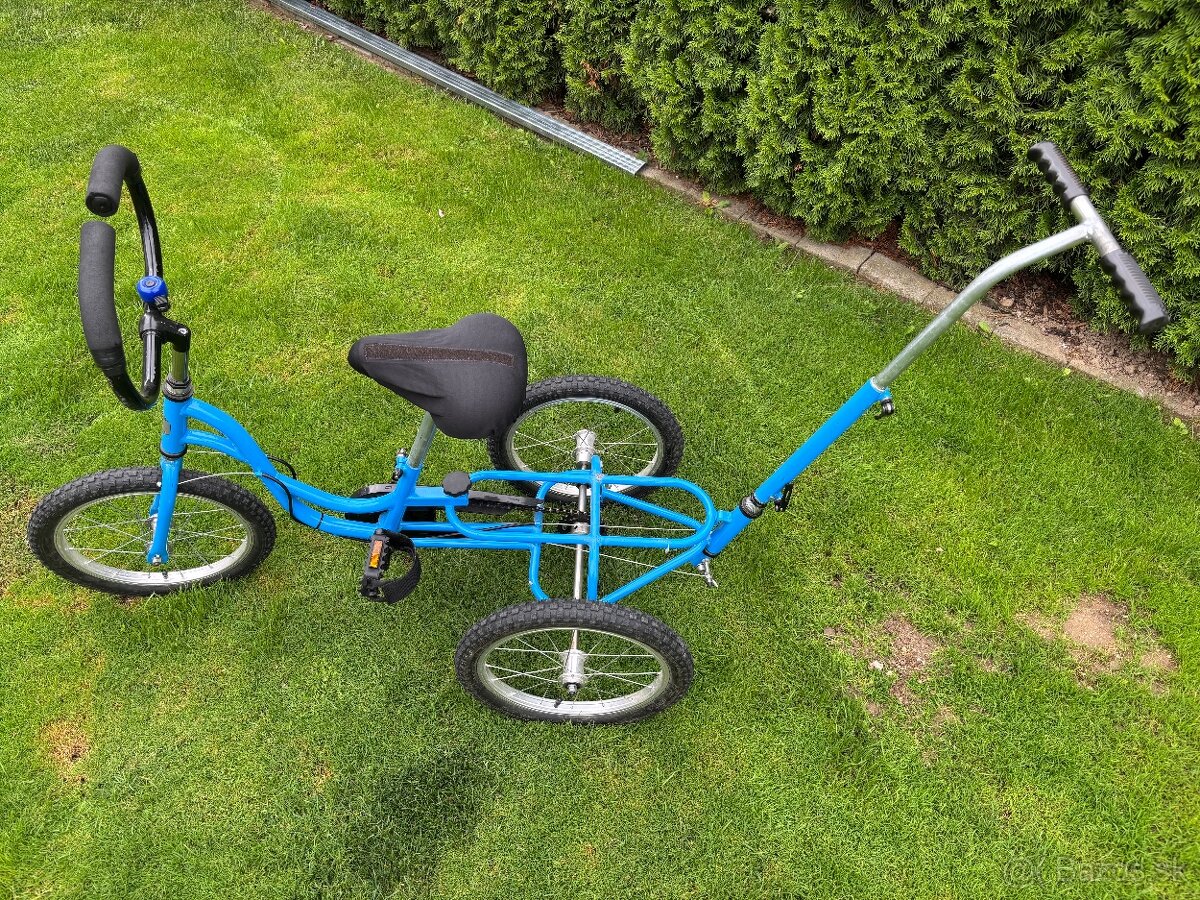 Detská trojkolka s riadenim - 2