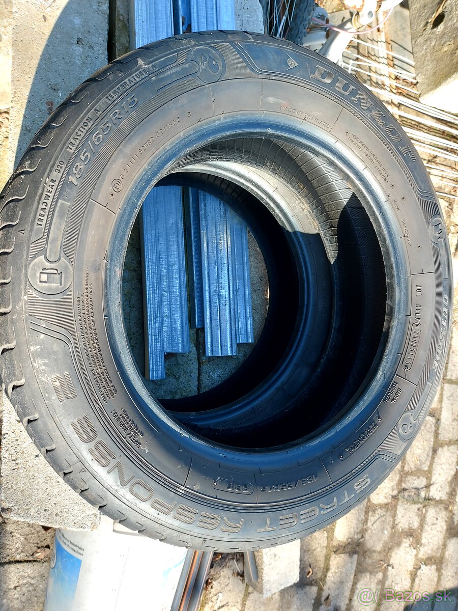 185/65 r15 letne Dunlop - 2