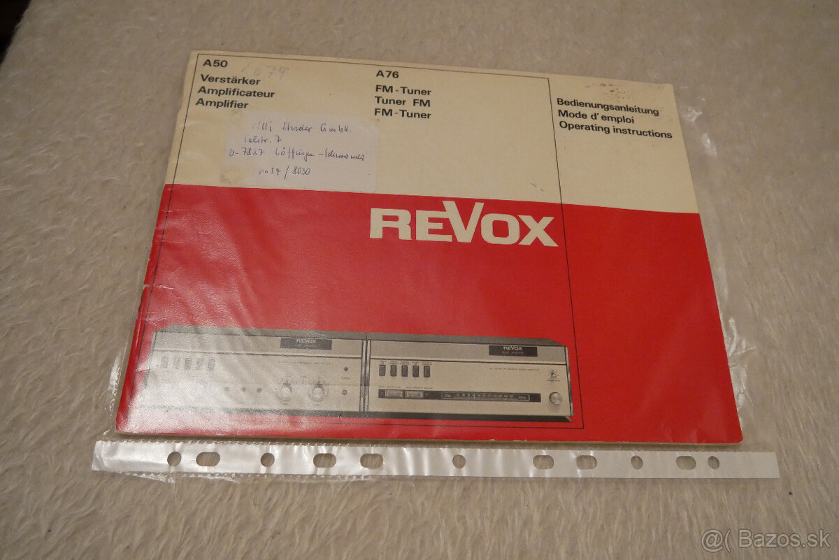 REVOX A-76 - 2
