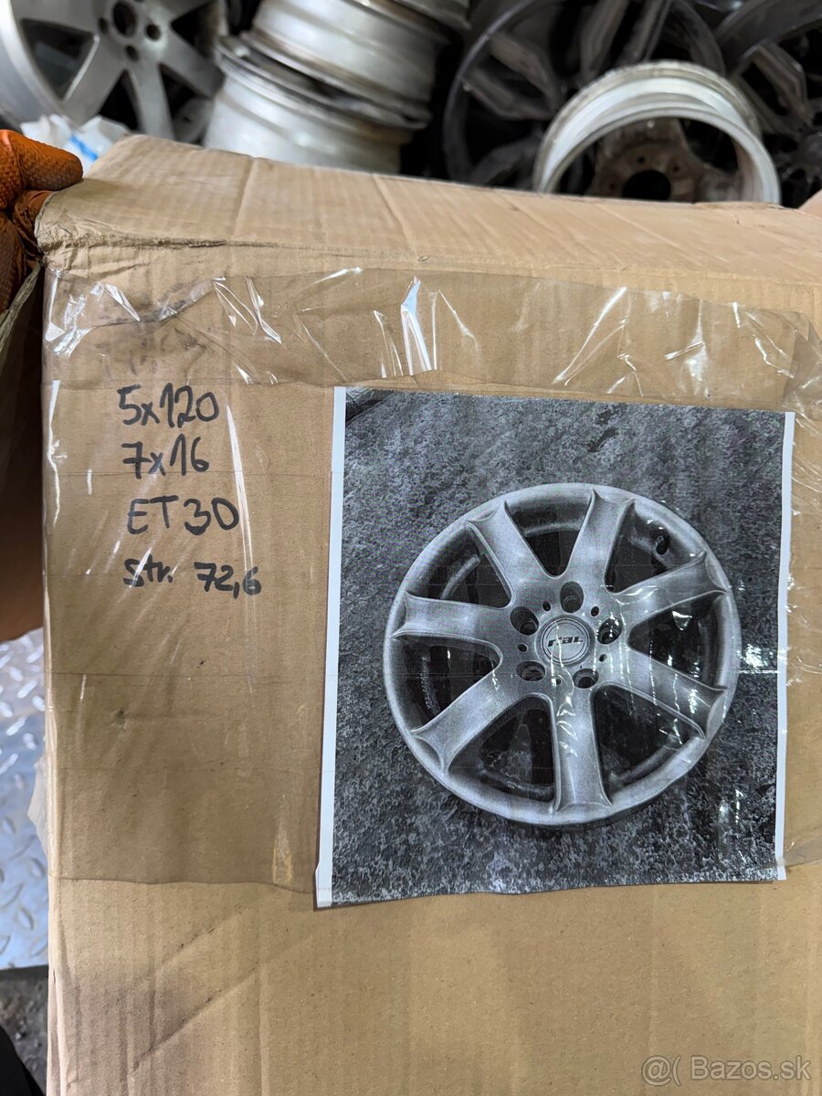 5. Disky 5x120 R16 - 2