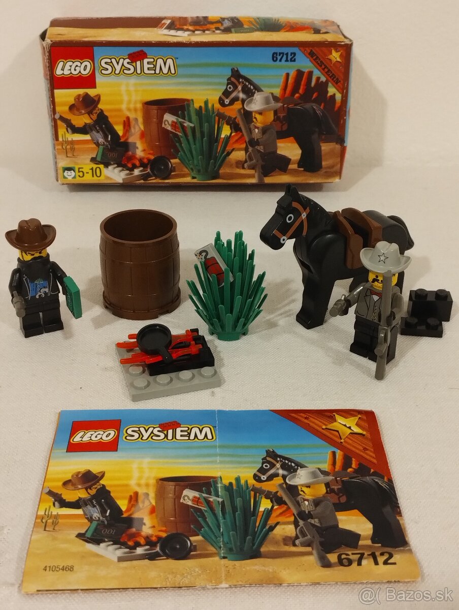 LEGO Western 6712 Sheriff's Showdown s krabičkou - 2