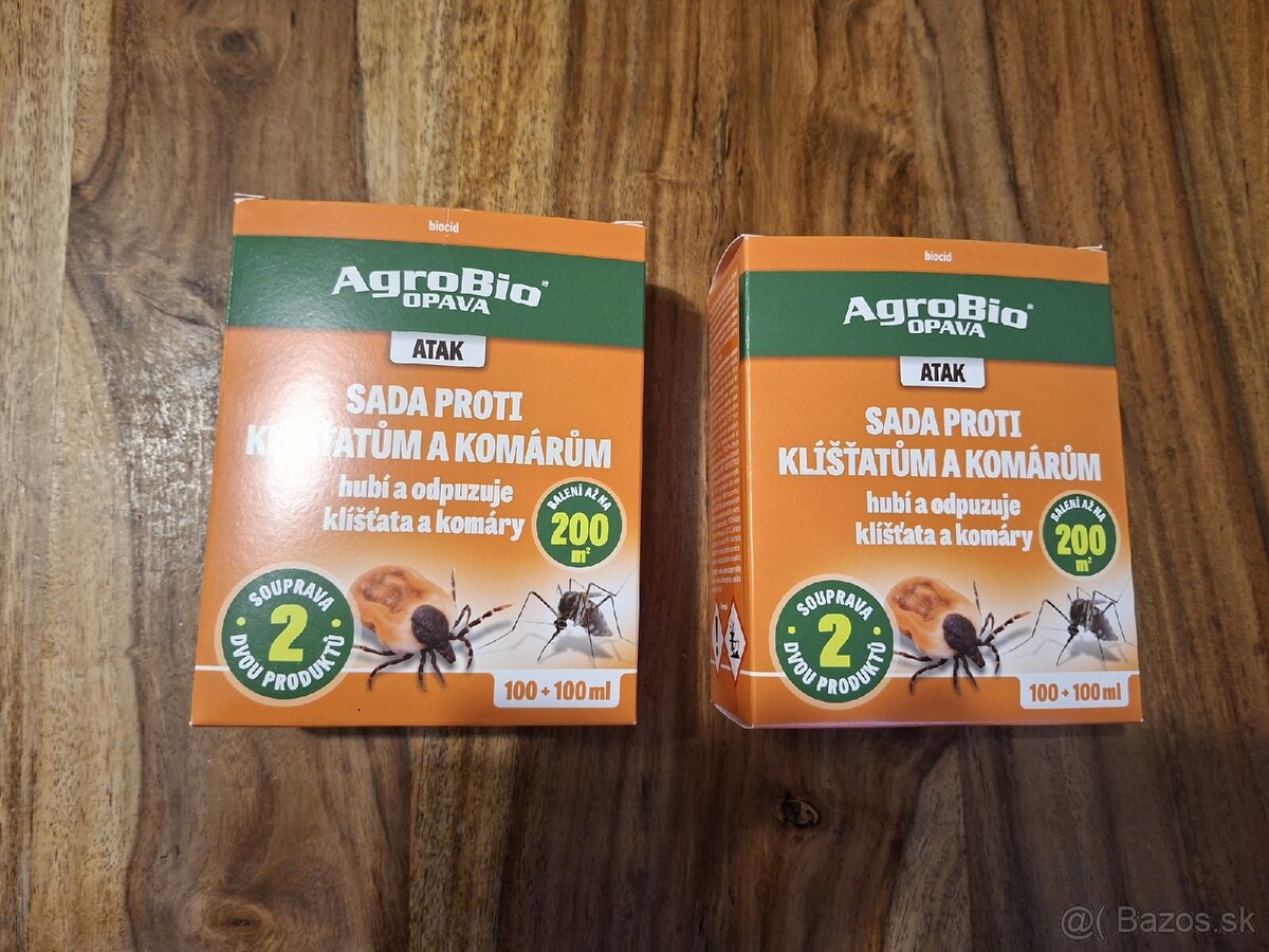 Postrek proti kliestom Agrobio Atak sada proti kliestom - 2
