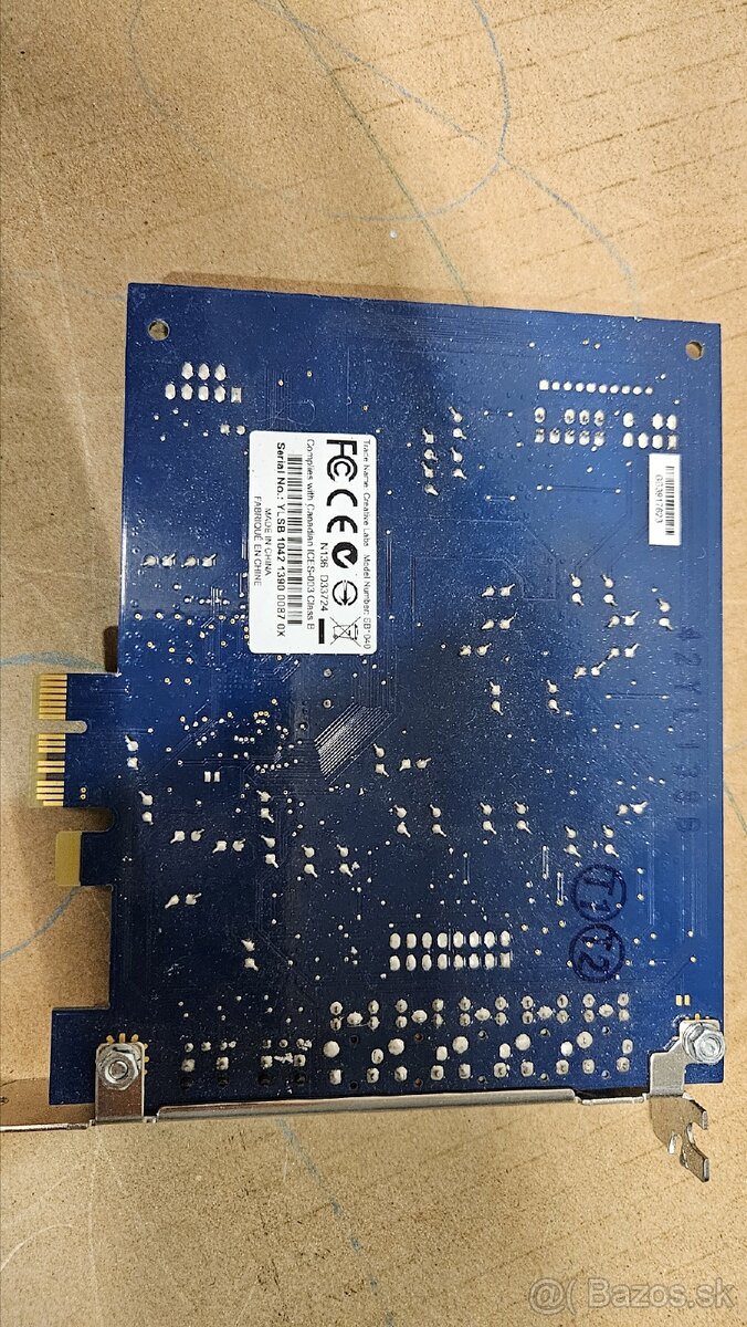 Creative SB1040 Sound Blaster X-Fi Xtreme Audio PCI-E - 2
