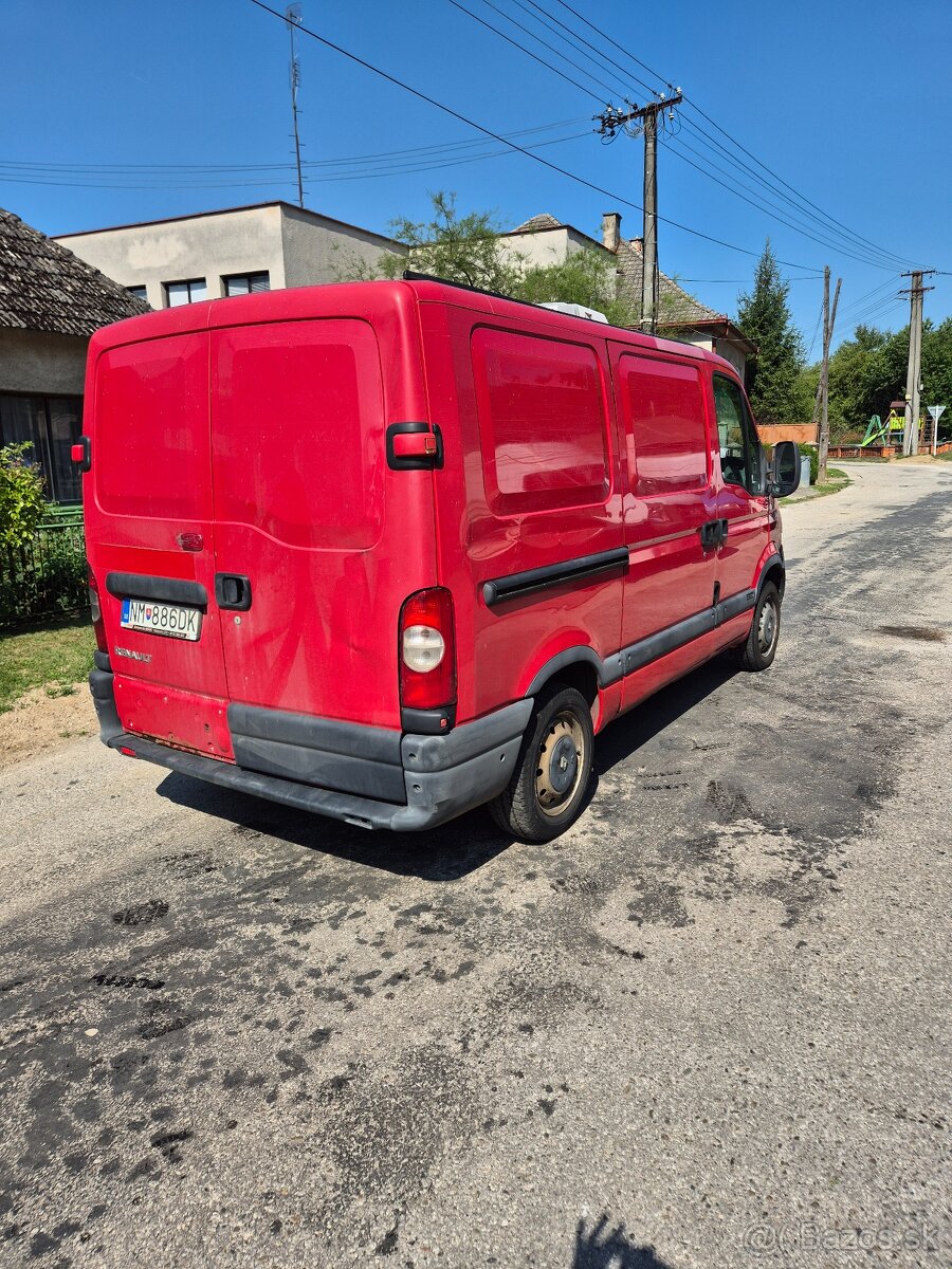 Renault Master chladnička - 2