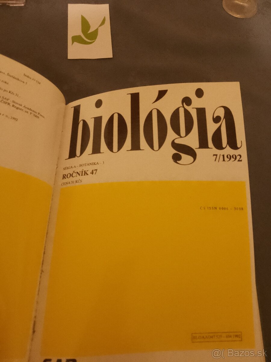 Odborná Biológia - 2