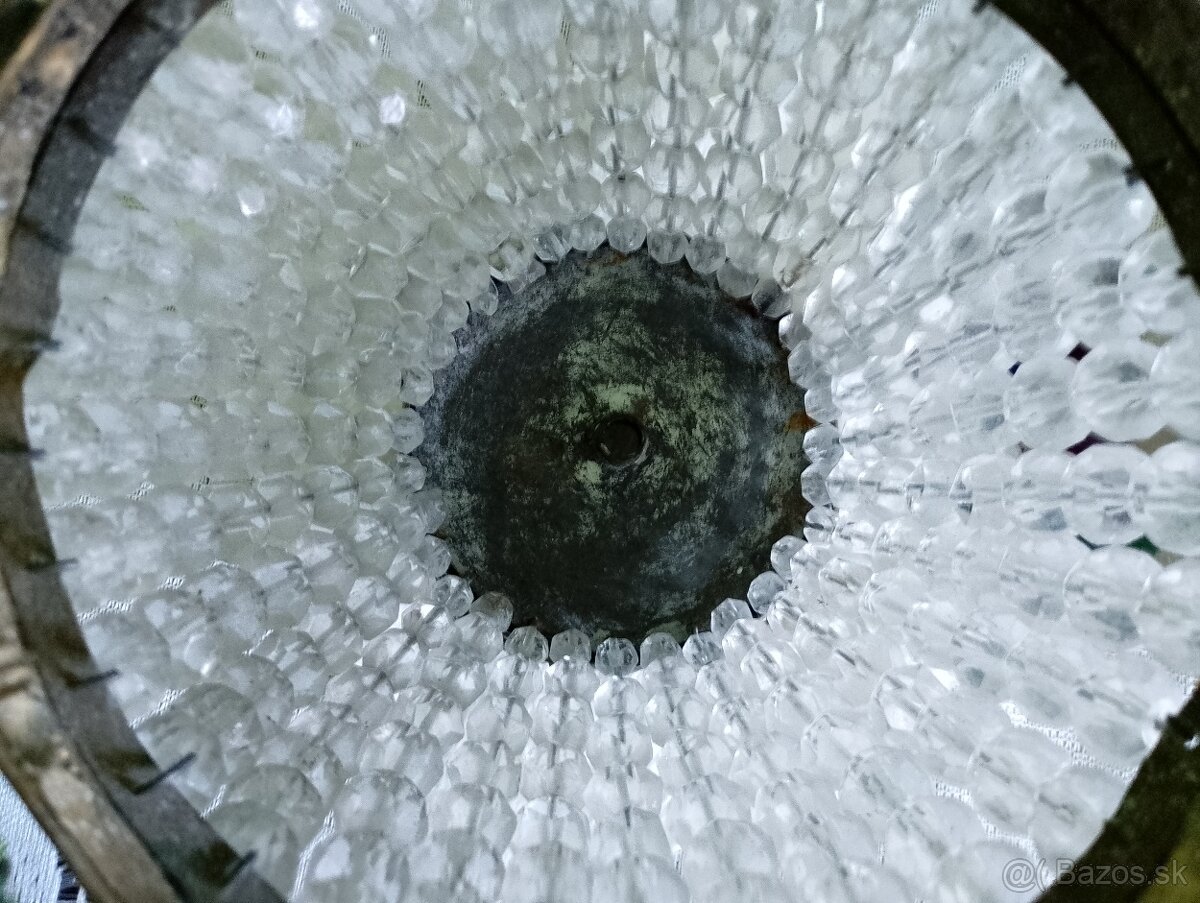 Sklenené ovocie v miske,československo - 2