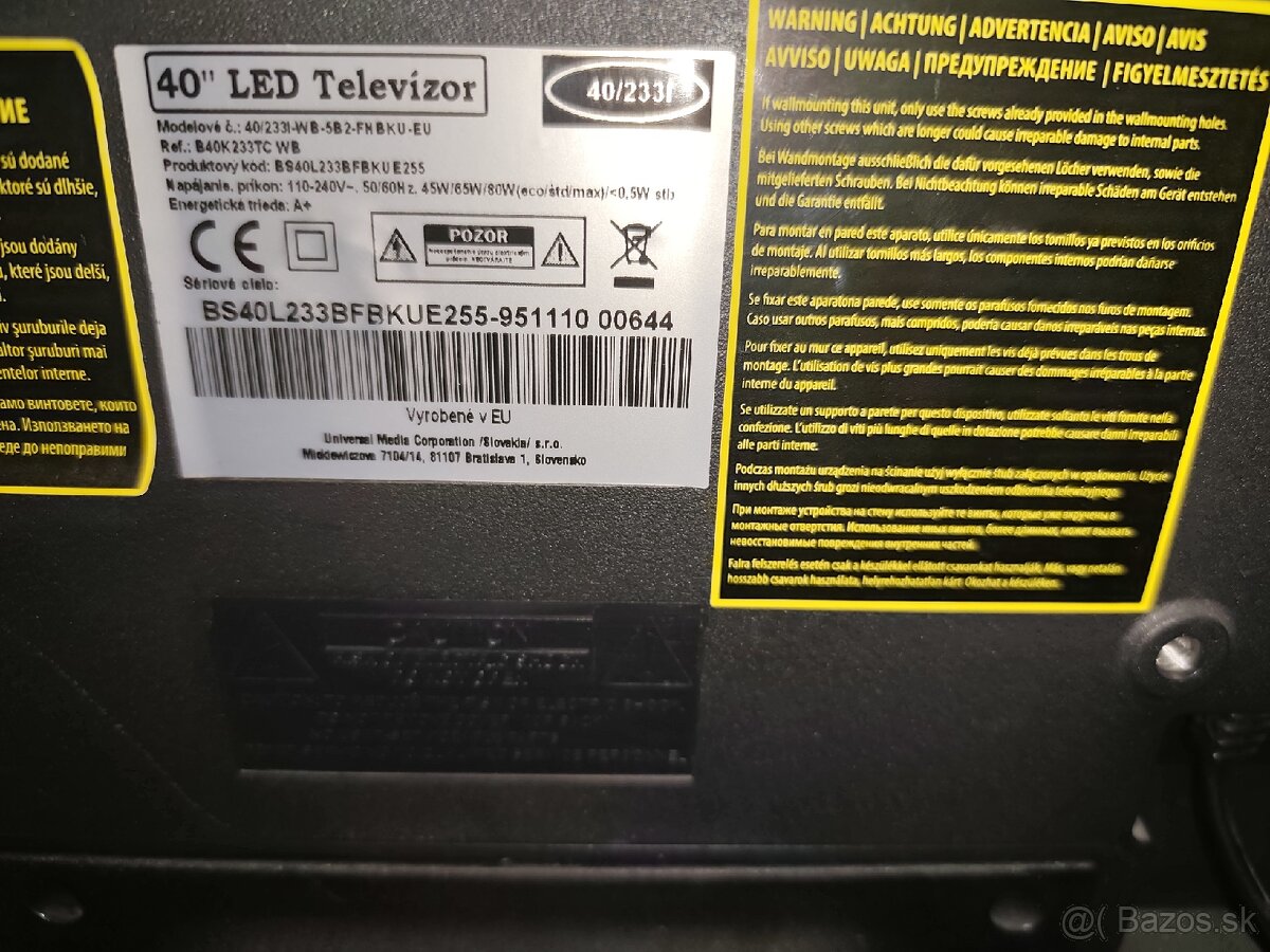 TELEVÍZOR BLAKPUNT - 2