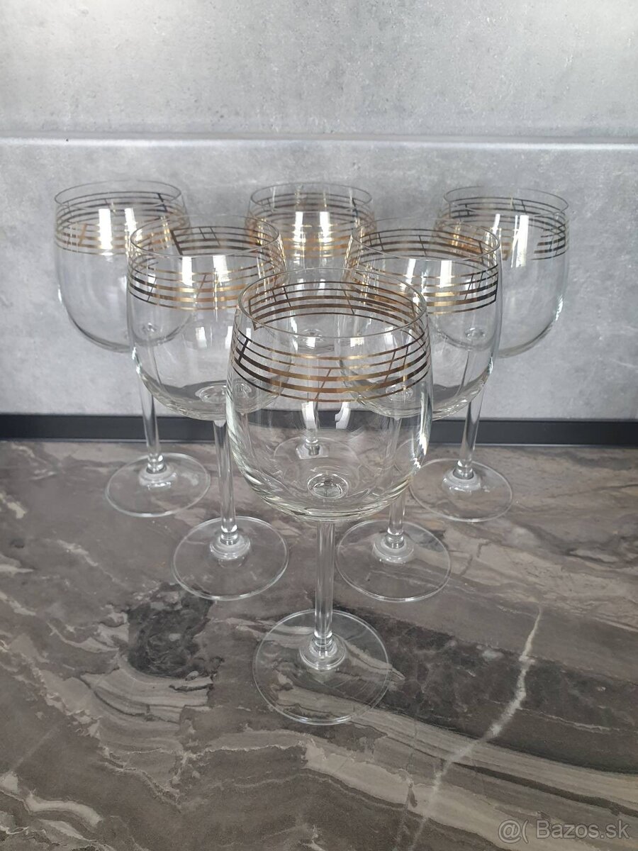 POHÁRE NA VÍNO-NOVÉ, NEPOUŽÍVANÉ - 2