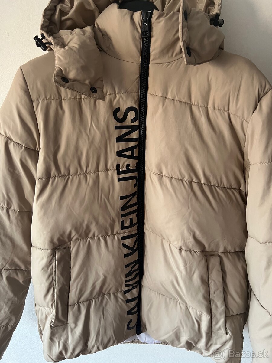 Štýlová pánska zimná bunda Calvin Klein - veľkosť L - 2