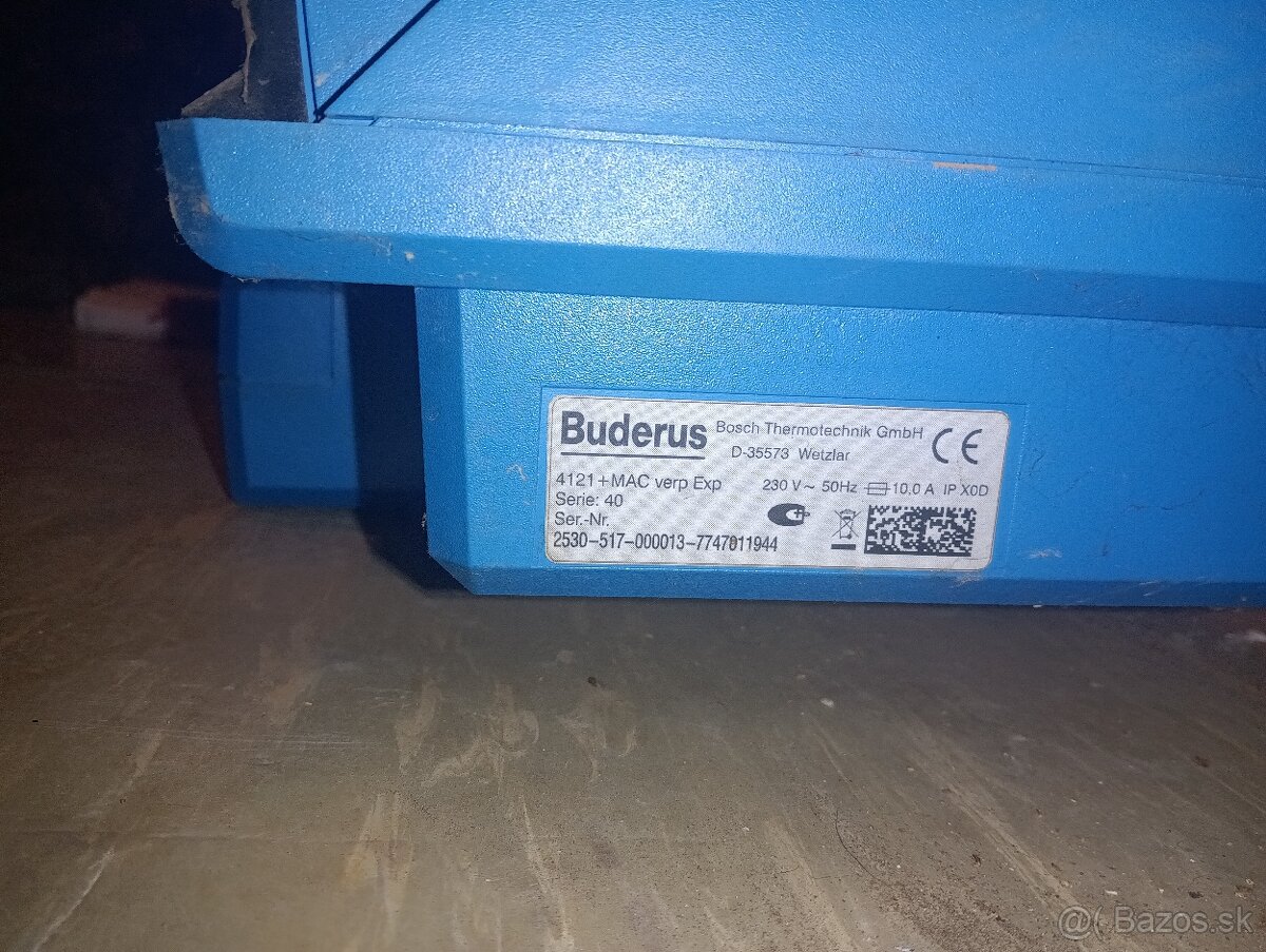 Regulácia buderus - 2