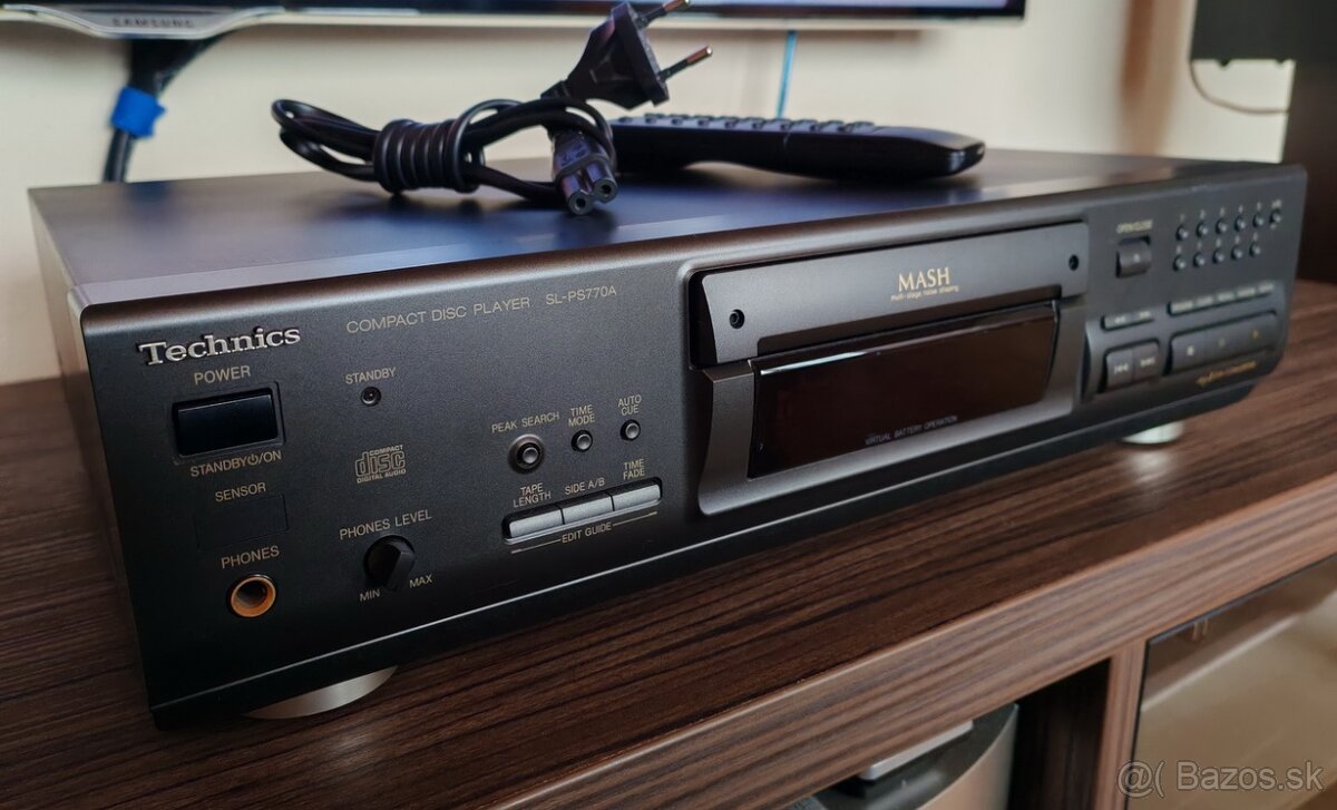 CD prehrávač Technics SL-PS770A ako nový - 2