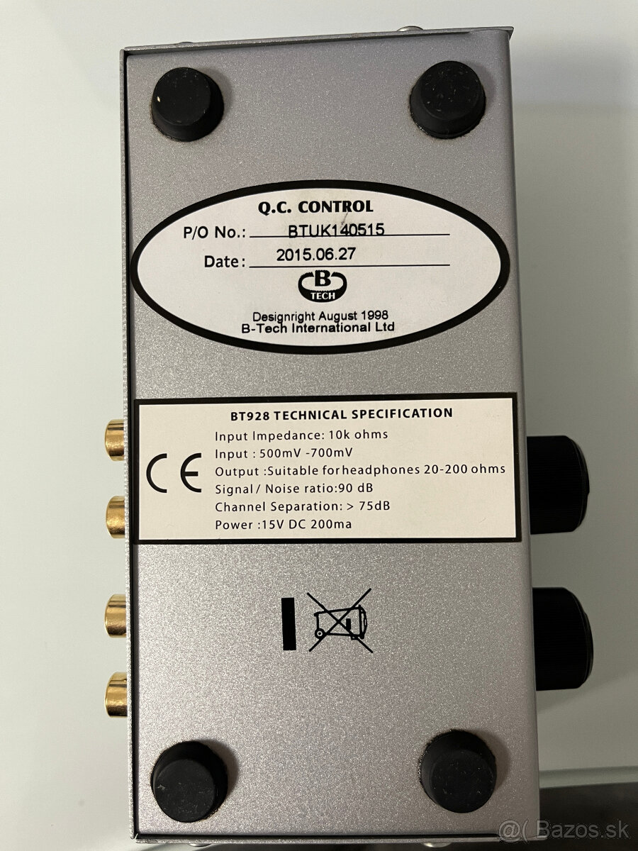 Stereo sluchadlový zosilovač - 2