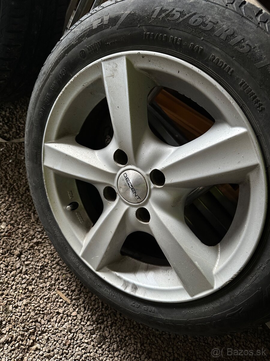 kolesa roztec 4x108 175/65 R15 - 2