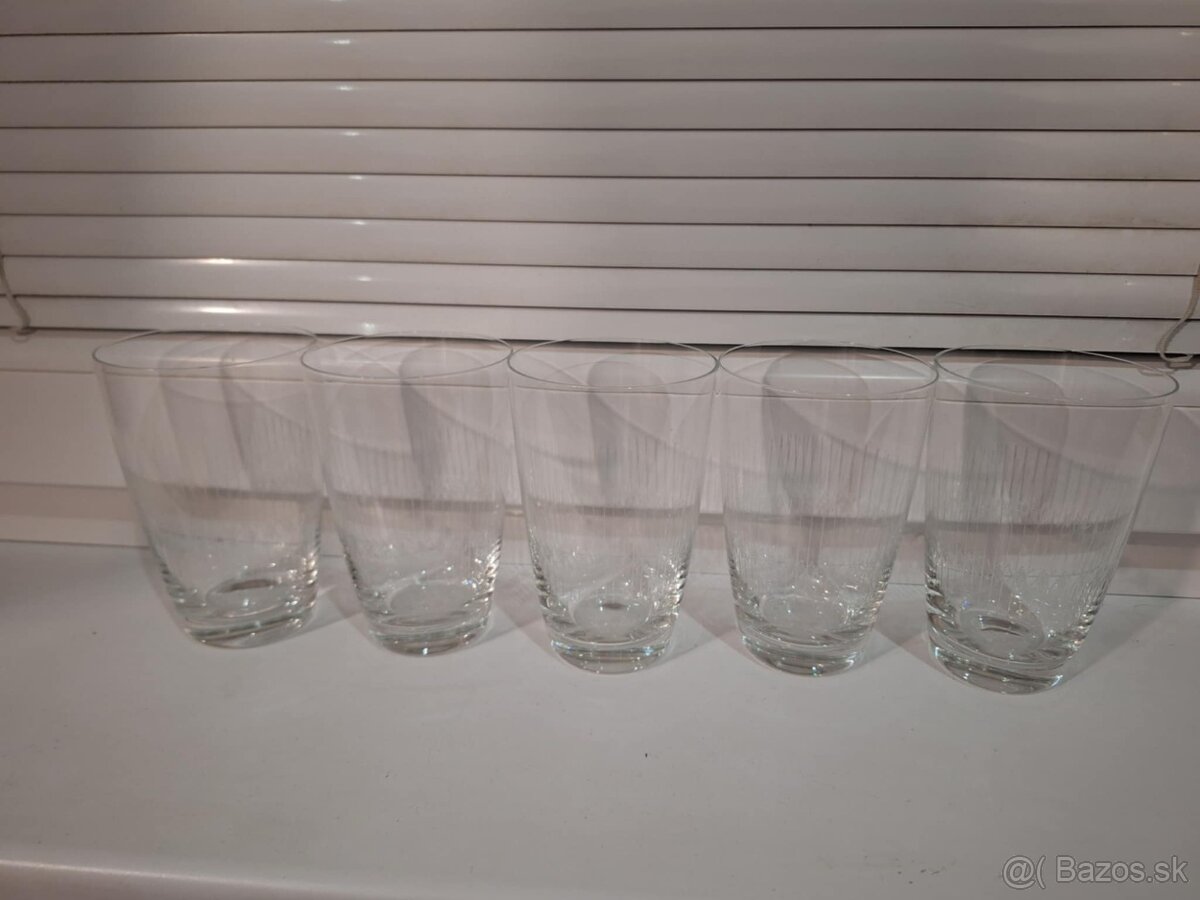 Sklenené poháre - 2