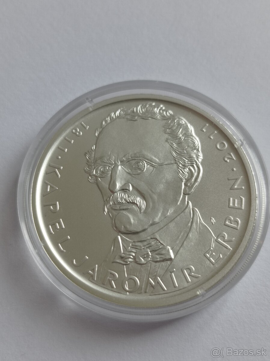 500 korún - PROOF / BK - ČNB - striebro - 2