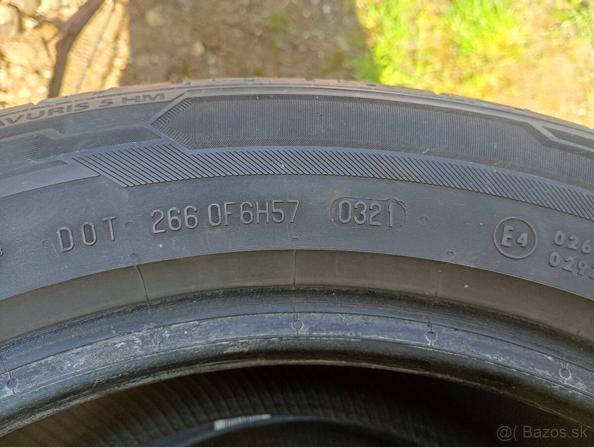 Predám letné pneumatiky 225/45R17 - 2