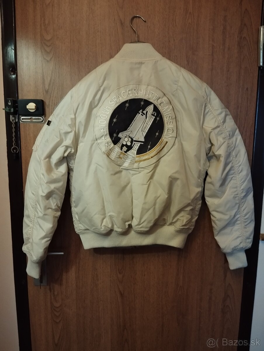 Predám pánska bombera bunda ALPHA INDUSTRIES NASA - 2