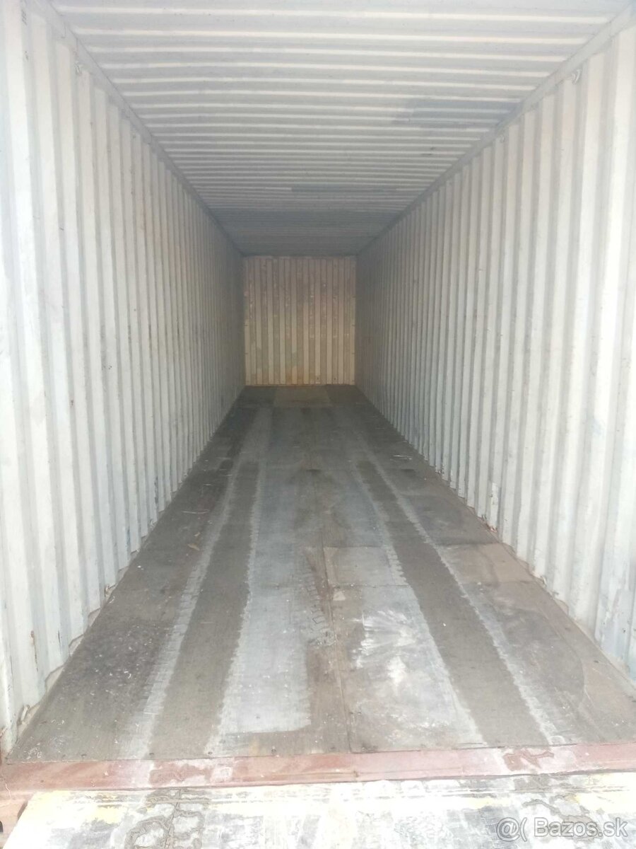 Lodný kontajner - 40HC/12m - vhodný ako sklad - 2