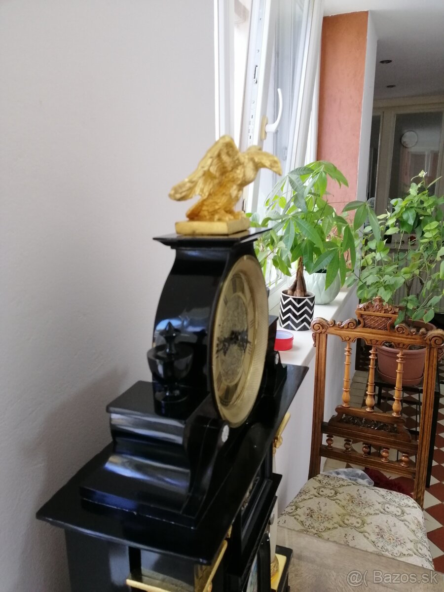 Pozlátená orlica na hodiny - 2