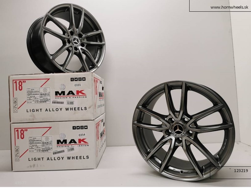 9J R18 5x112 ET50 Mercedes A, B, C, CLA alu disky 1221 - 2