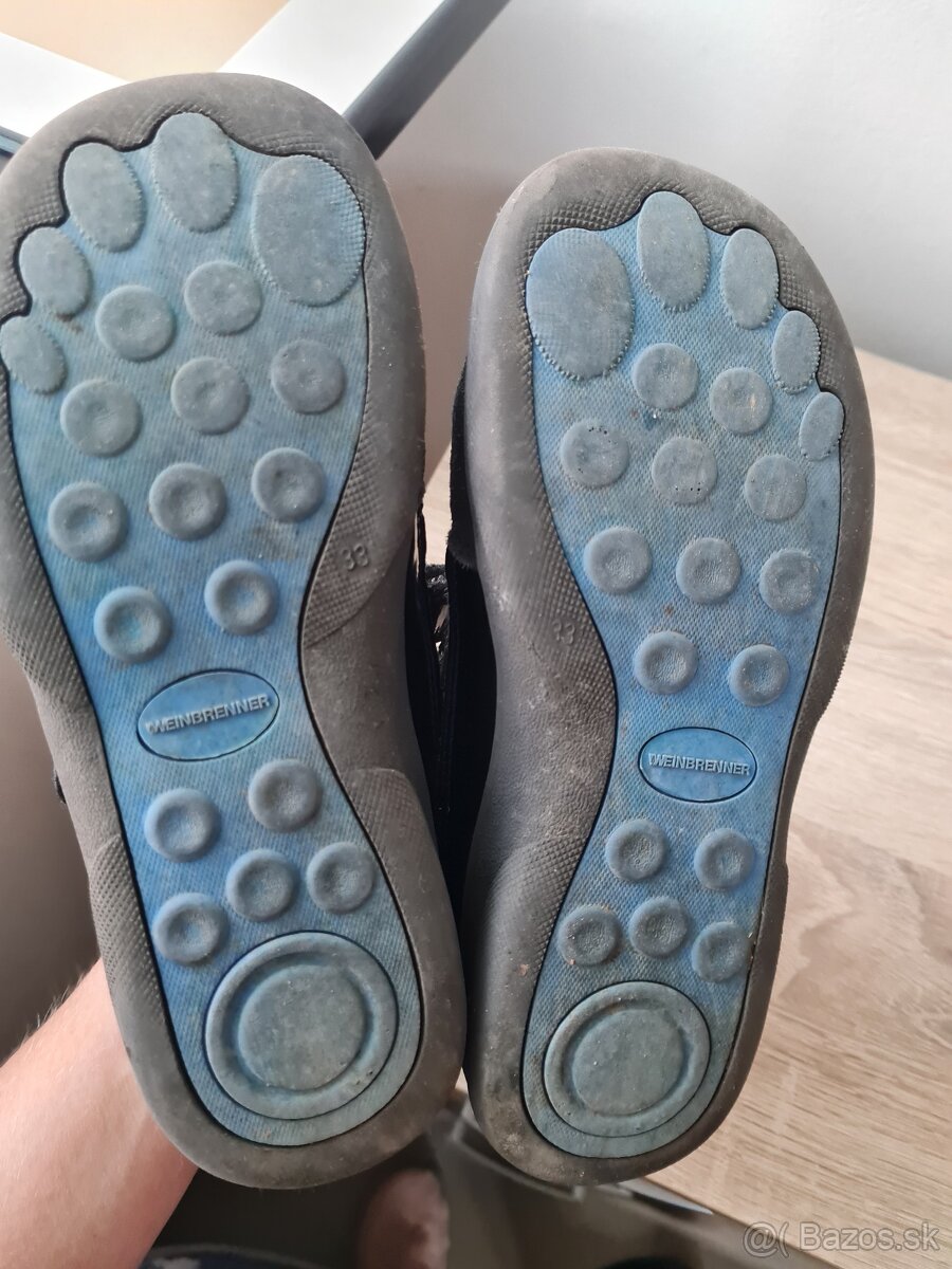 Dievčenské prechodné topánky - 2