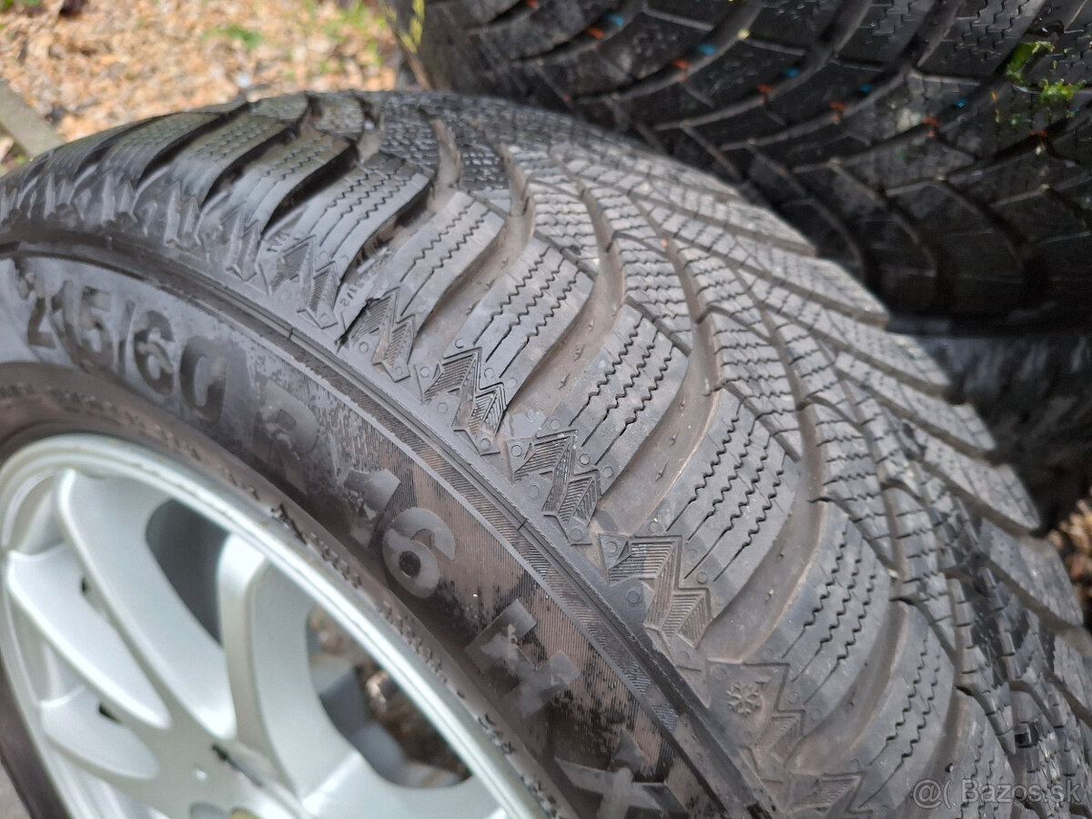 hlíníkové disky 4x108 16" pneu 215/60 r16 - 2